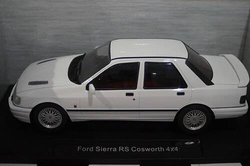 Model car group ford sierra cosworth 4 x 4 white mcg18353