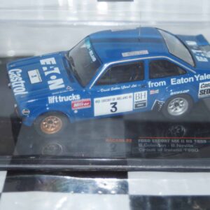 Ixo ford escort mk2 rs1800 #3 circuit of ireland 1980 rac440 1:43