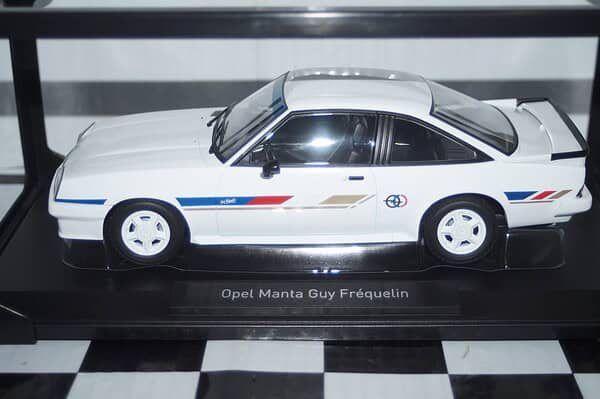 Norev opel manta white 1984 guy frequelin 1:18 scale 183305 ltd