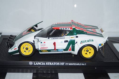 Kyosho lancia stratos 1977 monte carlo 1:18 diecast 08132a spares or repair