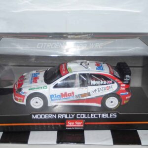 Sunstar citroen xsara wrc bologna motor show 2008 meeke ref 4472 1:18