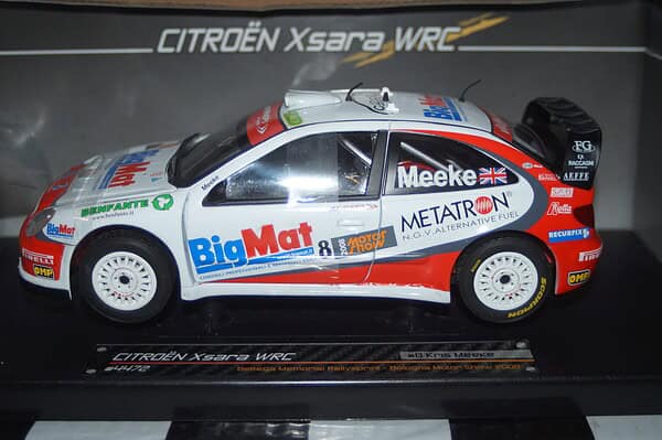 Sunstar citroen xsara wrc bologna motor show 2008 meeke ref 4472 1:18