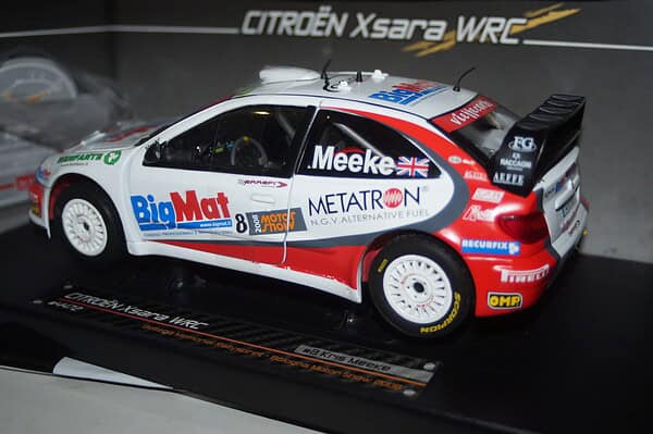 Sunstar citroen xsara wrc bologna motor show 2008 meeke ref 4472 1:18