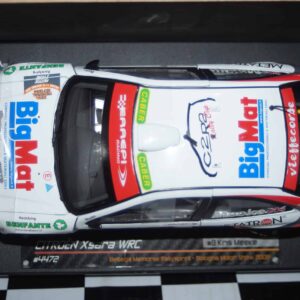 Sunstar citroen xsara wrc bologna motor show 2008 meeke ref 4472 1:18