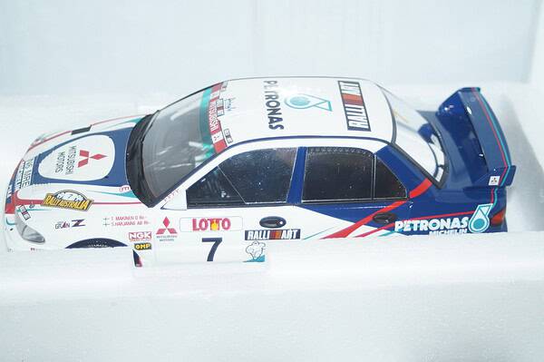 Otto mitsubishi lancer evo 111 gr a #7 makinen 1:18 ot475