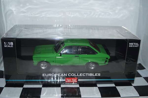 Sunstar ford escort mk2 rs mexico signal green 1976 4635r 1:18