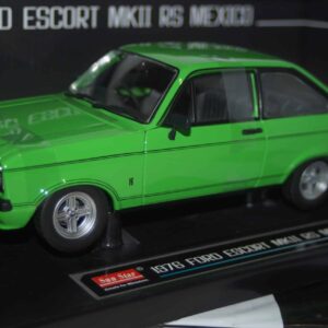Sunstar ford escort mk2 rs mexico signal green 1976 4635r 1:18