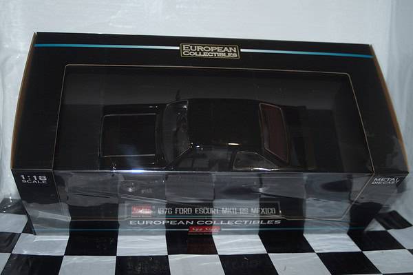 Sunstar ford escort mk2 rs mexico black 1976 4634r 1:18