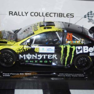 Sunstar ford focus rs wrc08 #46 v.rossi monza rally show 3981 1:18