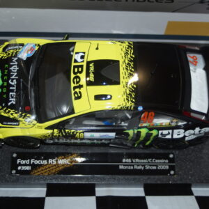 Sunstar ford focus rs wrc08 #46 v.rossi monza rally show 3981 1:18