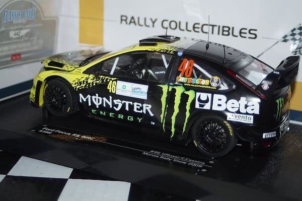 Sunstar ford focus rs wrc08 #46 v.rossi monza rally show 3981 1:18