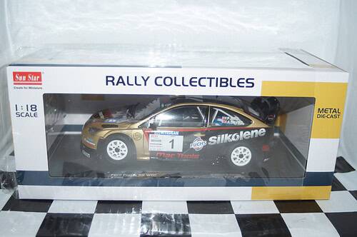 Sunstar ford focus rs wrc08 #1 p.bird winner wyedean rally 3982 1:18