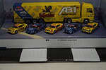 Schuco opel astra v8 coupe 2 car set #5 & #6 ref 21757 1:76 plastic