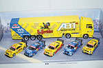 Schuco opel astra v8 coupe 2 car set #5 & #6 ref 21757 1:76 plastic