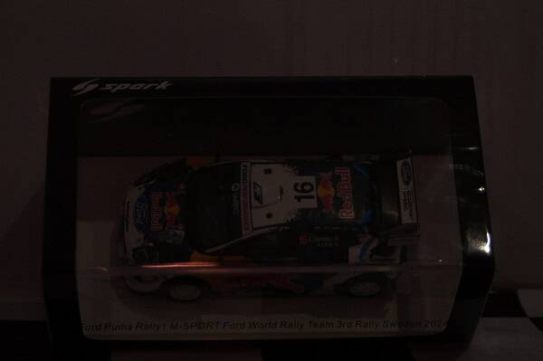 Spark ford puma rally 3rd rally sweden 2024  a.fourmax #16 1:43 resin s6867