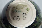 Moorcroft ashgrove lidded jar dish paul hilditch 10cm unboxed from 2011