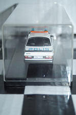 Premium x saab 900i swedish police 1987 1:43 diecast prd450