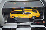 Premium x ford mustang mach 1 1971 yellow 1:43 diecast prd397j