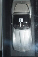 Whitebox chevrolet corvette c3 silver 1980 diecast 1/43 scale wb118