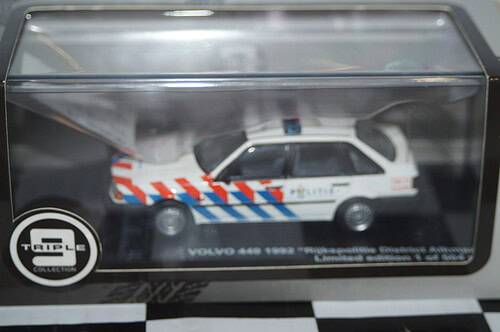 Triple 9 collection volvo 440 rijkspolitie district alkmaar (police) t9-43061 1:43