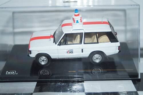 Ixo range rover belgium police 1:43 clc160
