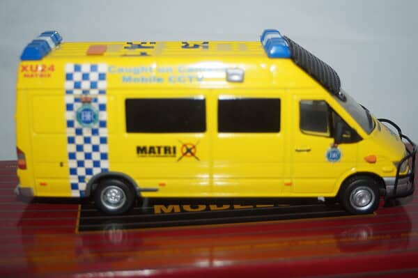 Fire brigade models mercedes sprinter - mobile camera van ref 02-12
