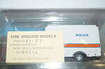 Fire brigade models mercedes sprinter - london police bomb van ref 02-01