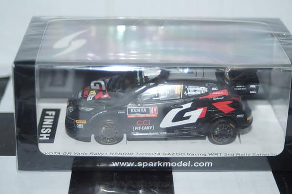 Spark toyota yaris gr winner rally safari 2024 rovanpera #69 1:43 resin s6873