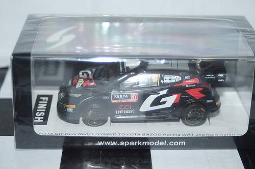Spark toyota yaris gr winner rally safari 2024 rovanpera #69 1:43 resin s6873