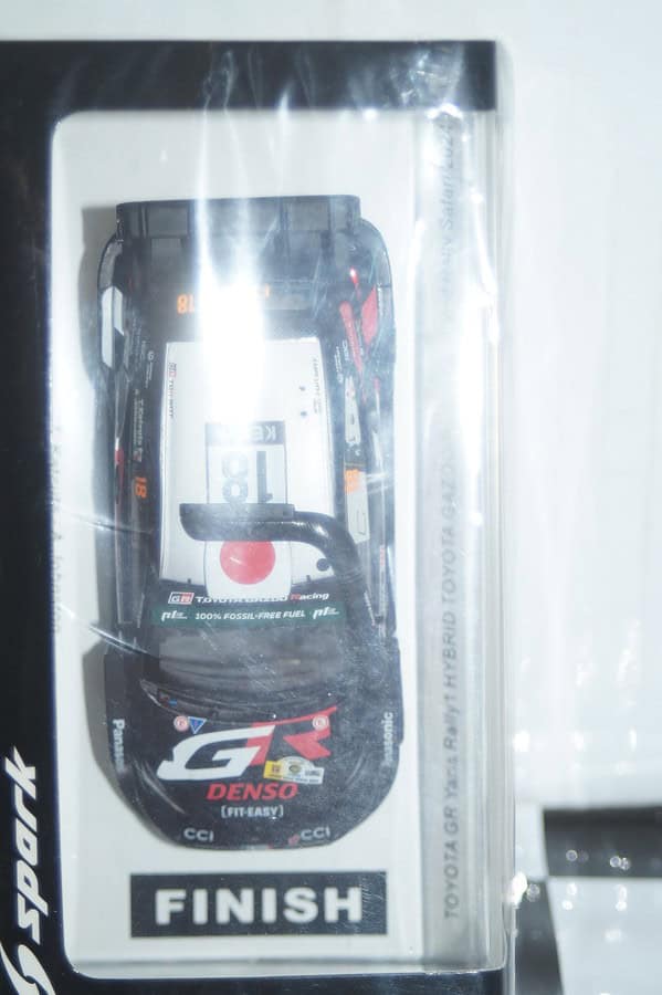 Spark toyota yaris gr winner rally safari 2024 rovanpera #69 1:43 resin s6873