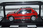 Norev peugeot 205 gti 1.9 pts deco 1991 red 1:18 scale 184846