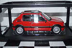 Norev peugeot 205 gti 1.9 pts deco 1991 red 1:18 scale 184846