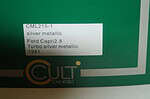 Cult scale models ford capri 2.8 turbo 1981 silver 1:18 cml215-1