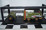 Solido volkswagen kool kombi 2023 army fighter with trailer 2023 1:18 s1810901
