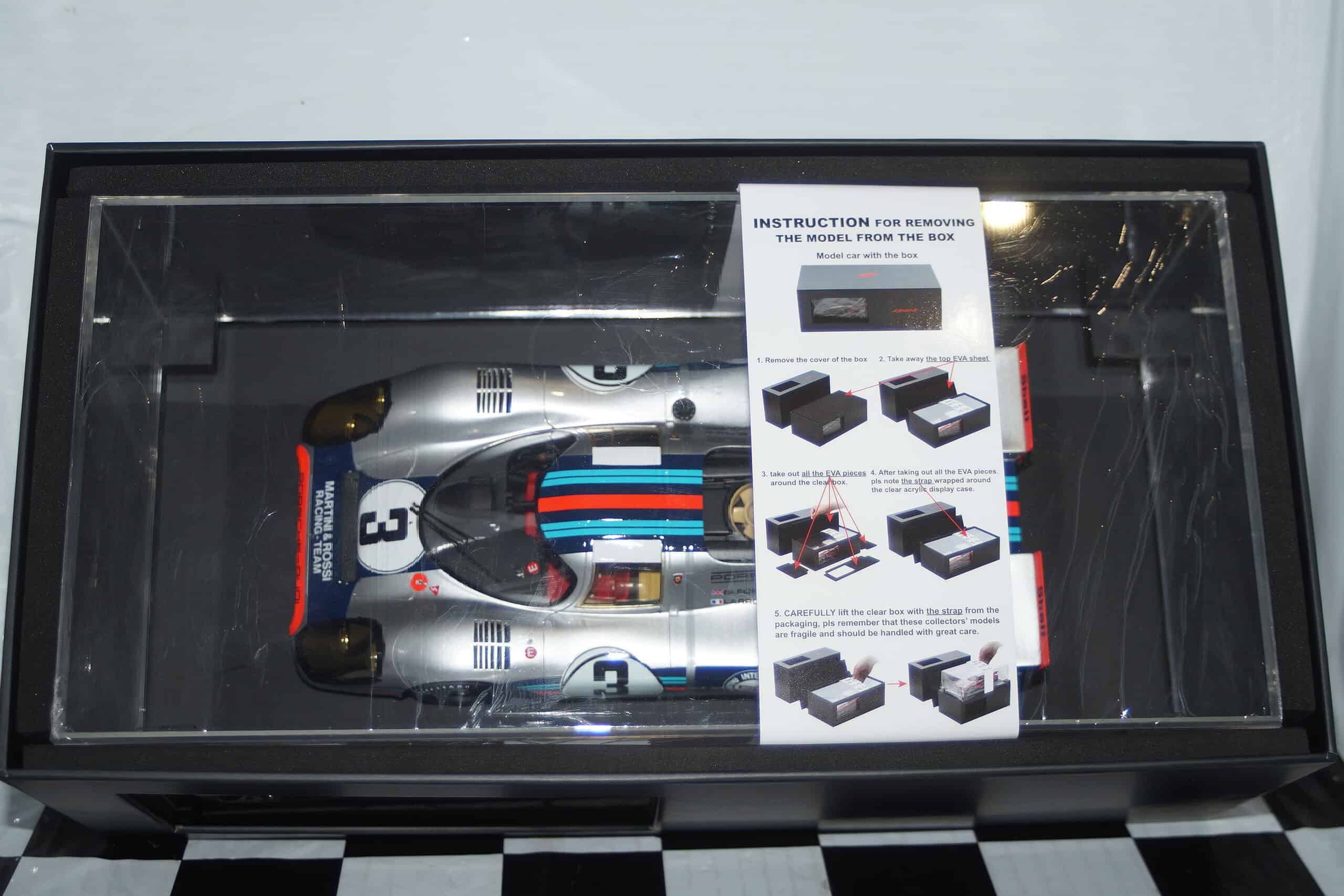Spark porsche 917k no3 winner 12h sebring #3 1971 elford 18se71 1:18