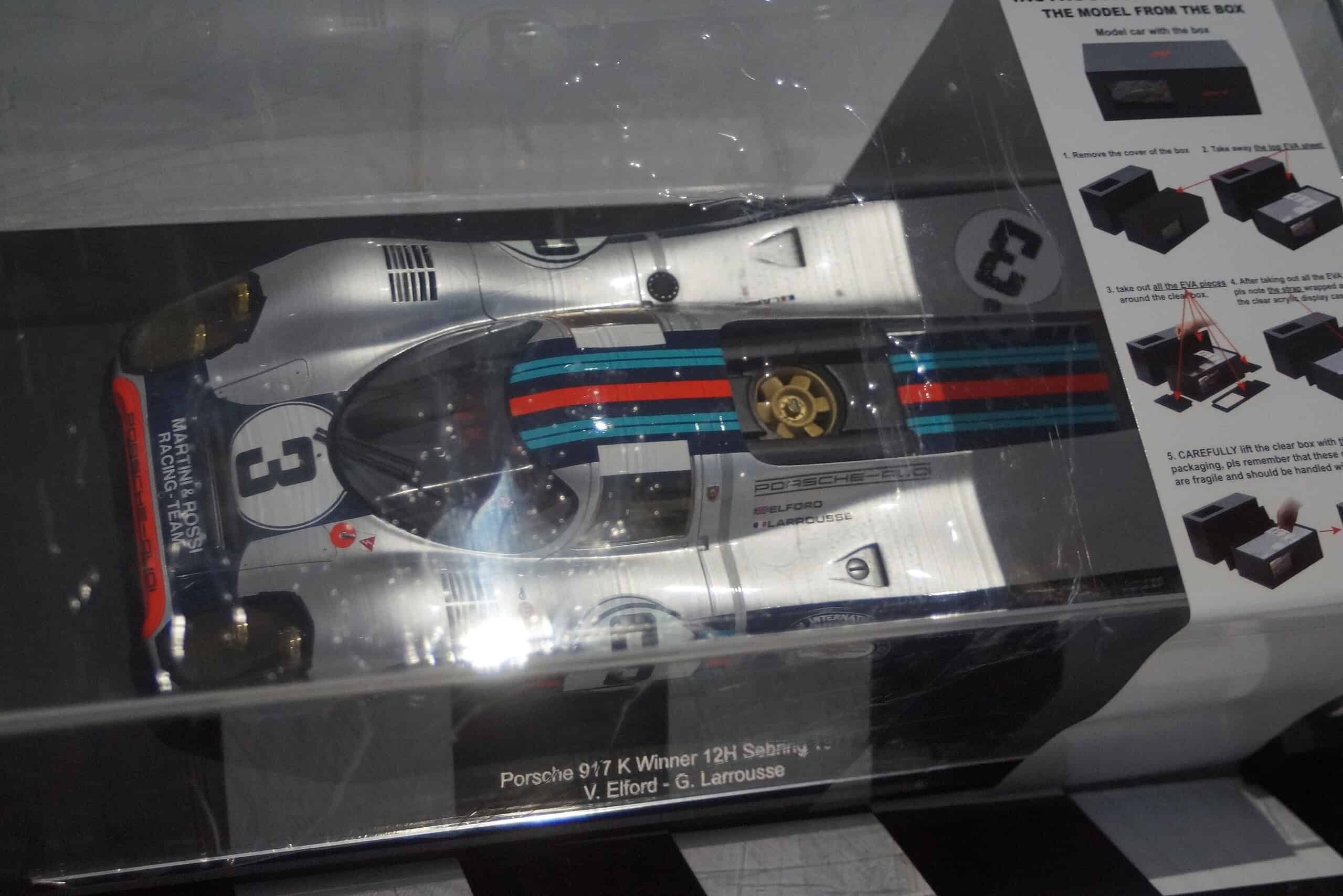 Spark porsche 917k no3 winner 12h sebring #3 1971 elford 18se71 1:18