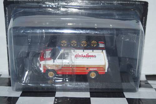 Ixo / altaya ford transit mk11 short (disbolique) 1979 1/43rd