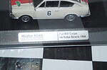 Replicar fiat 130 coupe 1972 in silver hand built in approx 1/43rd