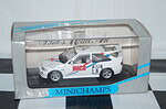 Minichamps ford escort cosworth red in dealer box -missing wing mirror