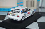 Minichamps ford escort cosworth red in dealer box -missing wing mirror