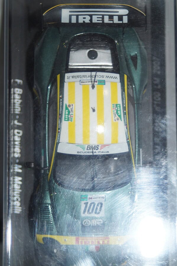 Spark aston martin dbr9 a.m.r bms #100 lm2007 ref s1211 (signed) in 1:43