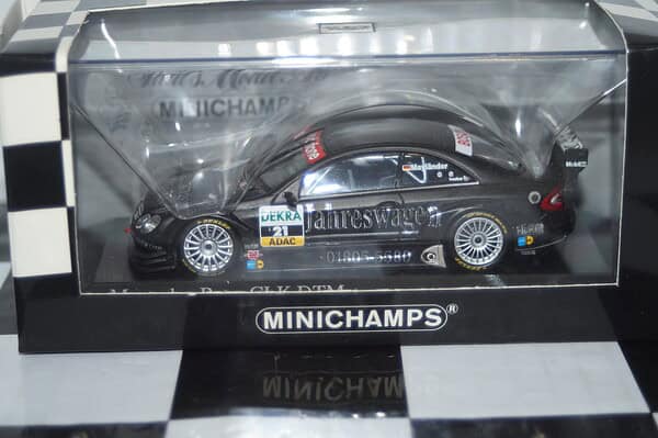 Minichamps mercedes clk coupe 2004 dtm b.maylander 400 043321