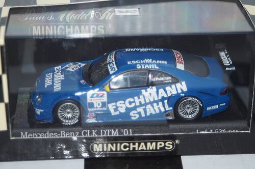 Minichamps mercedes clk coupe 2001 dtm m.tieman 400 023116
