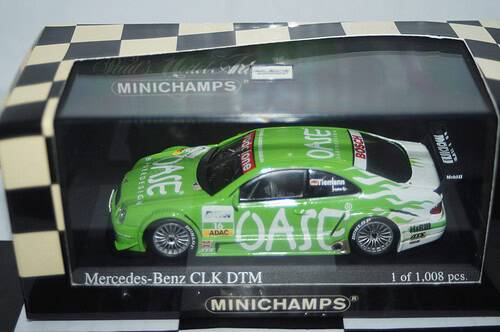 Minichamps mercedes clk coupe 2001 dtm m.tieman 400 023116