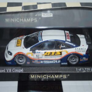 Minichamps opel v8 coupe reuter dtm 2001 1:43rd 400 014107