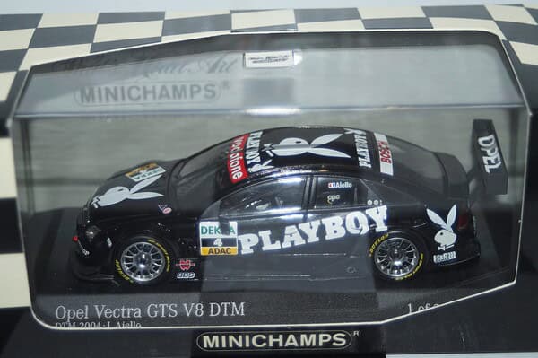 Minichamps opel vectra gts v8 dtm 2004 l.aiello 400 044404