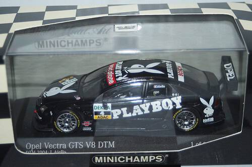Minichamps opel vectra gts v8 dtm 2004 l.aiello 400 044404