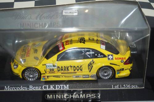 Minichamps mercedes clk coupe 2004 dtm j.janis 400 043320