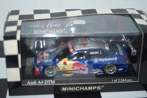 Minichamps audi a4 dtm 2004 team abt m.ekstroem (signed)1:43 400 041405