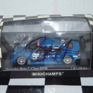 Minichamps mercedes c-class 2007 dtm #9 g.paffett (signed) 400 073609